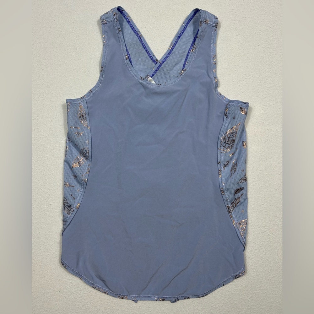 Ivivva lilac purple with gold accents Tank Top size 10